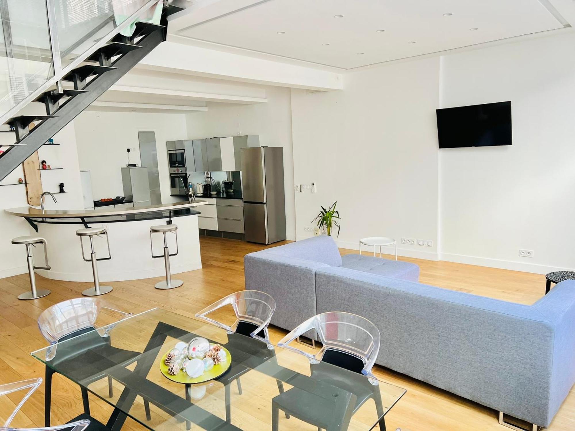 Loft Design & Familial Parc Des Buttes Chaumont Appartement